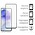 Стекло защитное Dengos Full Glue Samsung Galaxy A55 5G (black) (TGFG-345), изображение 2 Стекло защитное Dengos Full Glue Samsung Galaxy A55 5G (black) (TGFG-345), изображение 2