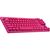 Клавиатура Logitech G PRO X TKL Lightspeed Tactile USB UA Magenta (920-012159), изображение 2 Клавиатура Logitech G PRO X TKL Lightspeed Tactile USB UA Magenta (920-012159), изображение 2