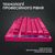 Клавиатура Logitech G PRO X TKL Lightspeed Tactile USB UA Magenta (920-012159), изображение 9 Клавиатура Logitech G PRO X TKL Lightspeed Tactile USB UA Magenta (920-012159), изображение 9