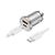 Зарядное устройство HOCO NZ10 Handy USB-A/Type-C Silver (6942007601849), изображение 6 Зарядное устройство HOCO NZ10 Handy USB-A/Type-C Silver (6942007601849), изображение 6
