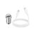 Зарядное устройство HOCO NZ10 Handy USB-A/Type-C Silver (6942007601849) Зарядное устройство HOCO NZ10 Handy USB-A/Type-C Silver (6942007601849)