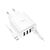 Зарядное устройство HOCO C102A Fuerza QC3.0 four-port charger set(iP) White (6931474777720), изображение 2 Зарядное устройство HOCO C102A Fuerza QC3.0 four-port charger set(iP) White (6931474777720), изображение 2