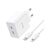 Зарядное устройство HOCO C108A charger set (C to iP) White (6931474784445), изображение 3