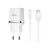Зарядное устройство HOCO C11 charger set (iP cable) White (6957531047735) Зарядное устройство HOCO C11 charger set (iP cable) White (6957531047735)