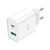 Зарядное устройство HOCO C80A Plus Rapido PD20W+QC3.0 charger set(C to C) White (6931474779908), изображение 7 Зарядное устройство HOCO C80A Plus Rapido PD20W+QC3.0 charger set(C to C) White (6931474779908), изображение 7