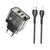 Зарядное устройство HOCO N34 Dazzling dual-port Black (6931474799173), изображение 2 Зарядное устройство HOCO N34 Dazzling dual-port Black (6931474799173), изображение 2
