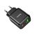 Зарядное устройство HOCO N5 Favor dual port PD20W+QC3.0 (cable C to iP) Black (6931474738912), изображение 5 Зарядное устройство HOCO N5 Favor dual port PD20W+QC3.0 (cable C to iP) Black (6931474738912), изображение 5