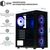 Корпус Qube CARNIVAL Black 4Fan (CARNIVAL_FFNU3), изображение 8 Корпус Qube CARNIVAL Black 4Fan (CARNIVAL_FFNU3), изображение 8