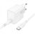 Зарядное устройство BOROFONE BA77A charger set (Type-C to Type-C) White (BA77AССW), изображение 3 Зарядное устройство BOROFONE BA77A charger set (Type-C to Type-C) White (BA77AССW), изображение 3
