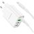 Зарядное устройство BOROFONE BA79A charger set (C to C) White (BA79ACCW), изображение 4 Зарядное устройство BOROFONE BA79A charger set (C to C) White (BA79ACCW), изображение 4