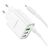 Зарядное устройство BOROFONE BA79A charger set (C to iP) White (BA79AСLW), изображение 3 Зарядное устройство BOROFONE BA79A charger set (C to iP) White (BA79AСLW), изображение 3