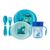 Набор детской посуды Chicco Meal Set 12 м+ голубой (16201.20) Набор детской посуды Chicco Meal Set 12 м+ голубой (16201.20)