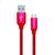 Дата кабель ColorWay Кабель Colorway USB - Type-C 2.1А 1м червоний (CW-CBUC003-RD) Дата кабель ColorWay Кабель Colorway USB - Type-C 2.1А 1м червоний (CW-CBUC003-RD)