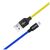 Дата кабель USB 2.0 AM to Lightning 1.0m National ColorWay (CW-CBUL052-BLY), изображение 3 Дата кабель USB 2.0 AM to Lightning 1.0m National ColorWay (CW-CBUL052-BLY), изображение 3