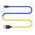 Дата кабель USB 2.0 AM to Lightning 1.0m National ColorWay (CW-CBUL052-BLY), изображение 5 Дата кабель USB 2.0 AM to Lightning 1.0m National ColorWay (CW-CBUL052-BLY), изображение 5