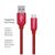 Дата кабель USB 2.0 AM to Type-C 2.0m red ColorWay (CW-CBUC008-RD), изображение 3 Дата кабель USB 2.0 AM to Type-C 2.0m red ColorWay (CW-CBUC008-RD), изображение 3