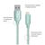 Дата кабель USB 2.0 AM to Lightning 2.0m mint ColorWay (CW-CBUL007-MT), изображение 2 Дата кабель USB 2.0 AM to Lightning 2.0m mint ColorWay (CW-CBUL007-MT), изображение 2