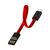 Дата кабель USB 2.0 AM to Lightning 0.22m red ColorWay (CW-CBUL021-RD) Дата кабель USB 2.0 AM to Lightning 0.22m red ColorWay (CW-CBUL021-RD)