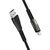 Дата кабель ColorWay USB 2.0 AM to Lightning 1.0m zinc alloy + led black (CW-CBUL035-BK), изображение 6 Дата кабель ColorWay USB 2.0 AM to Lightning 1.0m zinc alloy + led black (CW-CBUL035-BK), изображение 6