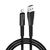 Дата кабель ColorWay USB 2.0 AM to Lightning 1.0m zinc alloy + led black (CW-CBUL035-BK) Дата кабель ColorWay USB 2.0 AM to Lightning 1.0m zinc alloy + led black (CW-CBUL035-BK)