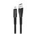 Дата кабель ColorWay USB 2.0 AM to Type-C 1.0m zinc alloy + led black (CW-CBUC035-BK), изображение 3 Дата кабель ColorWay USB 2.0 AM to Type-C 1.0m zinc alloy + led black (CW-CBUC035-BK), изображение 3