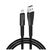 Дата кабель ColorWay USB 2.0 AM to Type-C 1.0m zinc alloy + led black (CW-CBUC035-BK) Дата кабель ColorWay USB 2.0 AM to Type-C 1.0m zinc alloy + led black (CW-CBUC035-BK)