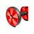 Ролик для пресса Adidas Core Rollers ADAC-11604 One Size Чорний/Червоний (885652003681), изображение 2 Ролик для пресса Adidas Core Rollers ADAC-11604 One Size Чорний/Червоний (885652003681), изображение 2