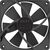 Кулер для корпуса NZXT F120P - 120mm Static Pressure Fans - Sin (RF-P12SF-B1), изображение 8 Кулер для корпуса NZXT F120P - 120mm Static Pressure Fans - Sin (RF-P12SF-B1), изображение 8