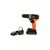 Шуруповерт Black&Decker 18 В Li-Ion, 1.5Ah, 600 об/мин, 1,2 кг (BCD001C1), изображение 4 Шуруповерт Black&Decker 18 В Li-Ion, 1.5Ah, 600 об/мин, 1,2 кг (BCD001C1), изображение 4