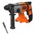 Перфоратор Black&Decker SDS-Plus,18 В, 1.2 Дж, 3 режима, 2.6 кг (без АКБ и ЗУ) (BCD900B), изображение 3 Перфоратор Black&Decker SDS-Plus,18 В, 1.2 Дж, 3 режима, 2.6 кг (без АКБ и ЗУ) (BCD900B), изображение 3