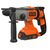 Перфоратор Black&Decker SDS-Plus,18 В, 2Ah, 1.2 Дж, 3 режима, сумка, 2.2 кг (BCD900D1S), изображение 2 Перфоратор Black&Decker SDS-Plus,18 В, 2Ah, 1.2 Дж, 3 режима, сумка, 2.2 кг (BCD900D1S), изображение 2
