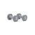 Гантель Reebok Dumbbells RAWT-16152 сірий Уні 2 кг (885652018234) Гантель Reebok Dumbbells RAWT-16152 сірий Уні 2 кг (885652018234)