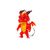 Фигурка Stumble Guys коллекционная - Дракон Инферно (с кольцом (SG8010-15), изображение 2 Фигурка Stumble Guys коллекционная - Дракон Инферно (с кольцом (SG8010-15), изображение 2