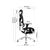 Офисное кресло GT Racer X-702L Black (X-702L Black (W-21 B-41)), изображение 7 Офисное кресло GT Racer X-702L Black (X-702L Black (W-21 B-41)), изображение 7