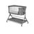 Кроватка Lionelo приставная Leonie Plus 3 в 1 Grey Stone (LO-LEONIE PLUS GREY STONE), изображение 3 Кроватка Lionelo приставная Leonie Plus 3 в 1 Grey Stone (LO-LEONIE PLUS GREY STONE), изображение 3