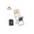 Стул складной Naturehike MZ01 NH18M001-Z хакі (6927595733813), изображение 2 Стул складной Naturehike MZ01 NH18M001-Z хакі (6927595733813), изображение 2