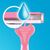 Бритва Gillette Simply Venus 3 4 шт. (7702018465675), изображение 5 Бритва Gillette Simply Venus 3 4 шт. (7702018465675), изображение 5