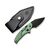 Нож Civivi Typhoeus Fixed Blade Darkwash Aluminium Green (C21036-4), изображение 2 Нож Civivi Typhoeus Fixed Blade Darkwash Aluminium Green (C21036-4), изображение 2