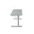 Компьютерный стол Barsky StandUp white glass 1200*600 (BST-12), изображение 2 Компьютерный стол Barsky StandUp white glass 1200*600 (BST-12), изображение 2