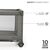 Детский манеж Kinderkraft с пеленатором Joy 2 Dark Grey (5902533925155), изображение 7 Детский манеж Kinderkraft с пеленатором Joy 2 Dark Grey (5902533925155), изображение 7