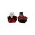 Крюки для тяги на запястья MadMax MFA-330 Lat Hooks Antic silver/Grey/Red (MFA-330-U), изображение 2 Крюки для тяги на запястья MadMax MFA-330 Lat Hooks Antic silver/Grey/Red (MFA-330-U), изображение 2