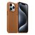 Чохол до мобільного телефона Armorstandart FAKE Leather Case Apple iPhone 15 Pro Light Coffee (ARM76300), зображення 3