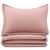 Пододеяльник Ardesto Mix&Match Premium 100% хлопок, сатин розовый светлый 160х220 см (ART1622DVU), изображение 4 Пододеяльник Ardesto Mix&Match Premium 100% хлопок, сатин розовый светлый 160х220 см (ART1622DVU), изображение 4