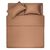 Пододеяльник Ardesto Mix&Match 100% хлопок, сатин коричневый 160х220 см (ART1622DVH), изображение 5 Пододеяльник Ardesto Mix&Match 100% хлопок, сатин коричневый 160х220 см (ART1622DVH), изображение 5
