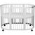 Кроватка Ingvart SMART BED ROUND белый (1729003) Кроватка Ingvart SMART BED ROUND белый (1729003)