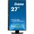 Монітор iiyama XUB2763HSU-B1, зображення 2 Монітор iiyama XUB2763HSU-B1, зображення 2