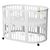 Кроватка Ingvart SMART BED ROUND с сердечками белый (1349003) Кроватка Ingvart SMART BED ROUND с сердечками белый (1349003)