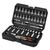 Набор инструментов Neo Tools 73шт, 1/2", 1/4", CrV, кейс (10-054), изображение 5 Набор инструментов Neo Tools 73шт, 1/2", 1/4", CrV, кейс (10-054), изображение 5