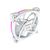 Кулер до корпусу MONTECH AX120 PWM WHITE, зображення 4 Кулер до корпусу MONTECH AX120 PWM WHITE, зображення 4