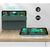 Чехол для планшета BeCover Tri Fold Hard TPU Apple iPad Pro 12.9 2020/2021/2022 Dark Green (711116), изображение 5 Чехол для планшета BeCover Tri Fold Hard TPU Apple iPad Pro 12.9 2020/2021/2022 Dark Green (711116), изображение 5
